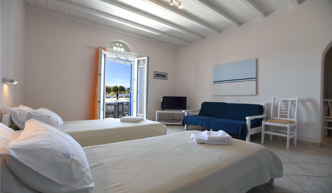 Nostos Beachfront Apartments & Studios Айос Іоанніс Екстер'єр фото