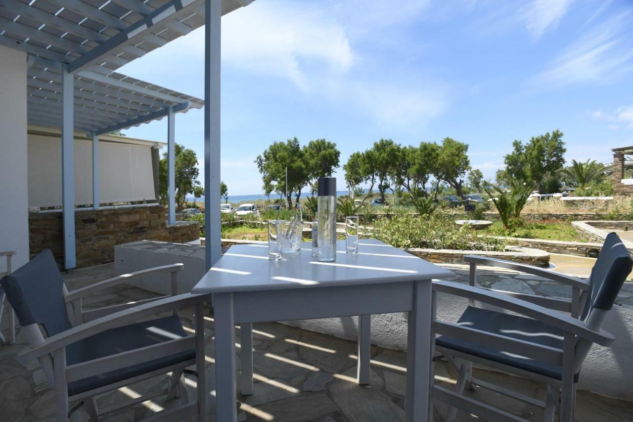 Nostos Beachfront Apartments & Studios Айос Іоанніс Екстер'єр фото