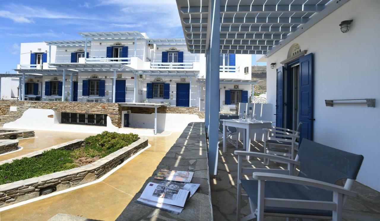 Nostos Beachfront Apartments & Studios Айос Іоанніс Екстер'єр фото